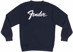 Fender Transition Logo Sweatershirt Navy L - Sweatshirt