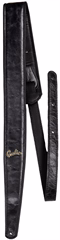 Godin Black Distressed Leather Felt Pad - Gitarrengurt