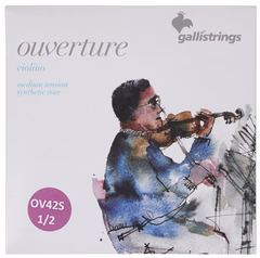 Galli OV42-S Overture Vln SYC 1/2 - Geigensaiten