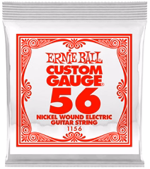 Ernie Ball 1156 Nickel-Wound Electric Guitar 0.056 - Saite für E-Gitarre