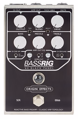 Origin Effects BassRIG ’64 Black Panel (ausgepackt) - Bass-Vorverstärker