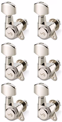 Schaller M6 135 6 left Nickel Locking 21,0 - Gitarren-Mechanik