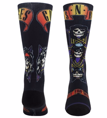 Perri's Leathers Guns N Roses Dye Sublimation Crew - Socken