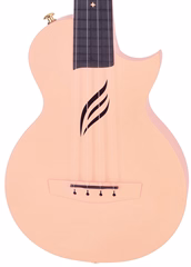 Cascha HH 2288 Carbon Fibre Ukulele Set Pink - Akustische Ukulele