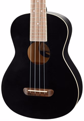Fender Avalon Tenor Ukulele WN BK - Akustische Ukulele