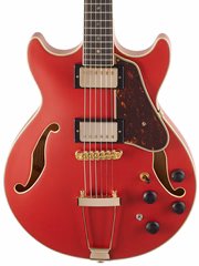 Ibanez AMH90 Cherry Red - Semiakustische Gitarre