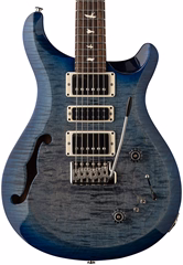 PRS S2 Special Semi-Hollow Faded Gray Black Blue Burst - Semiakustische Gitarre
