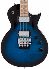 ESP LTD AS-1FRFM BLKAQSB - E-Gitarre