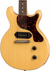 Gibson Custom 1958 Les Paul Junior Double Cut Reissue VOS TV Yellow - E-Gitarre