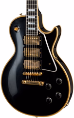 Gibson Custom 1957 Les Paul Custom Reissue 3-Pickup VOS Ebony - E-Gitarre
