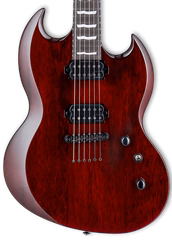 ESP LTD Viper-1000 Mahogany See Thru Black Cherry - E-Gitarre