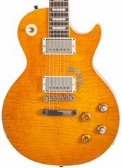 Gibson Custom Shop Kirk Hammett “Greeny” 1959 Les Paul Standard Murphy Lab Aged Greeny Burst - E-Gitarre