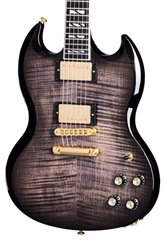 Gibson SG Supreme Translucent Ebony Burst - E-Gitarre
