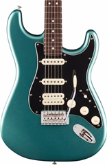 Fender American Professional Classic Stratocaster HSS RW Faded Sherwood Green Metallic - E-Gitarre