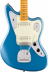 Fender American Professional Classic Jaguar MN Faded Lake Placid Blue - E-Gitarre