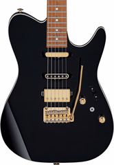 Ibanez Lari Basilio LB1 Black - E-Gitarre
