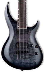 ESP LTD H3-1007 Baritone FM See Thru Black Sunburst - Siebensaitige E-Gitarre