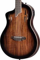 Ortega RTPDLX LH ACB - Linkshänder elektroakustische klassische Gitarre