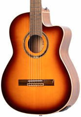 Ortega RCE238SN-FT - Klassische elektroakustische Gitarre