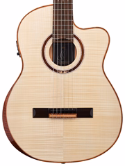 Ortega Exoticsuite CE 4/4 Nat - Klassische elektroakustische Gitarre