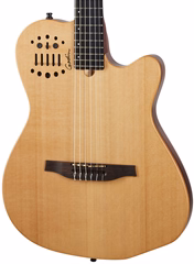 Godin Multiac ACS-SA SLIM Nylon Natural SG - Elektroakustische Midi-Gitarre