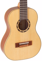 Ortega R121-1/4-L - Linkshänder klassische Gitarre für Kinder