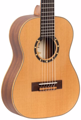 Ortega R122-1/4-L - Linkshänder klassische Gitarre für Kinder