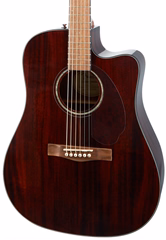 Fender CD-140SCE All-Mahogany WN NAT - Elektroakustische Gitarre