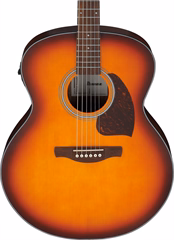 Ibanez PJ50E Vintage Amber Sunburst - Elektroakustische Gitarre