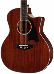 D'Angelico Excel Gramercy Natural Mahogany - Elektroakustische Gitarre