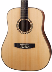 Dowina Danubius DE-12-S - Zwölfsaitige elektroakustische Gitarre