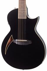 ESP LTD TL-7 BK - Elektroakustische siebensaitige Gitarre