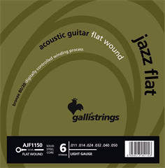Galli AJF1150 Jazz Flat Light - Stahlseiten für akustische Gitarre