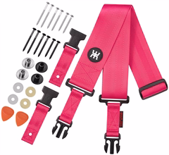 Amumu SNAPLOCK PRO Deep Pink - Gitarrengurt