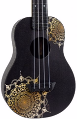 Flight TUC-40 Gold Mandala  - Akustische Ukulele