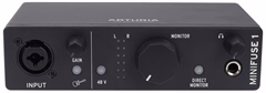 Arturia MiniFuse 1 BK (fast neu) - USB-Soundkarte