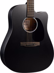 Martin DC-10E Modern Black - Elektroakustische Gitarre