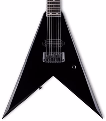 ESP LTD Jack Simmons JS-7 Baritone Black - Siebensaitige E-Gitarre
