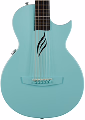 Enya Music Nova Go AcousticPlus SP1 Blue - Elektroakustische Reisegitarre
