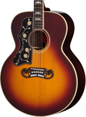 Epiphone Pre-War SJ-200 Rosewood Reissue Left Handed Vintage Sunburst  - Linkshänder elektroakustische Gitarre