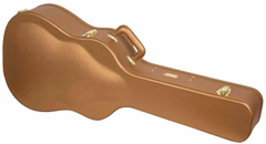 CrossRock CRW520DLG Luxury Gold - Koffer für akustische Gitarre