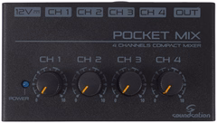 Soundsation POCKET MIX - Analoges Mischpult