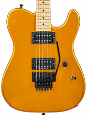 Charvel 2007 San Dimas Style 2 HH FR Pegan Gold - E-Gitarre