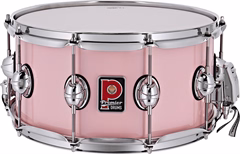 Premier Genista Maple 14" x 7" Snare Drum Pink - Snare-Trommel