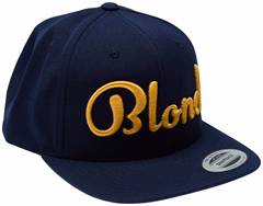 Blond Classic Snapback Navy & Gold - Baseballcap