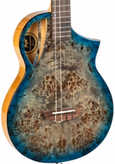 Flight Aviator Galaxy Baritone BL CE - Elektroakustische Ukulele