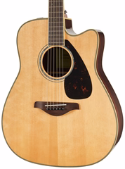 Yamaha FGX830C NT (ausgepackt) - Elektroakustische Gitarre