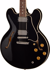 Gibson ES-335 50s Ebony - Semiakustische Gitarre