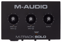 M-Audio M-Track SOLO (ausgepackt) - USB-Soundkarte
