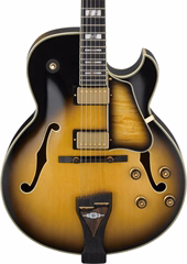 Ibanez LGB300 Vintage Yellow Sunburst - Semiakustische Gitarre